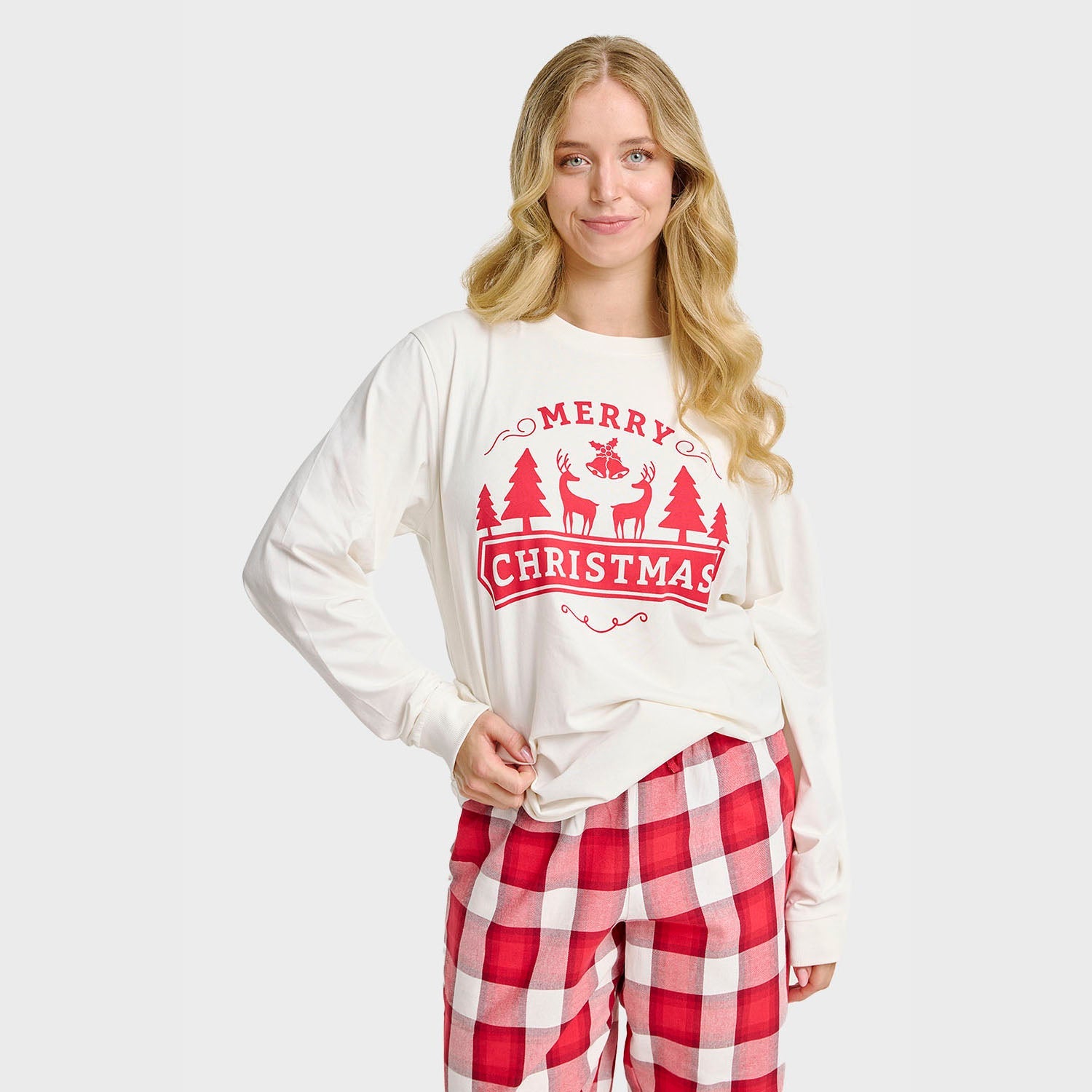 Hyvää Joulua Pyjaman Yläosa – Naiset